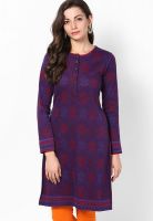 Biba Purple Printed Kurtas