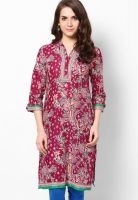 Biba Purple Printed Kurtis