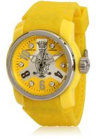 Christian Audigier INT-320 Yellow Analog Watch