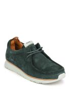 Clarks Tawyer Lo Green Loafers
