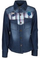 Cool Quotient Blue Casual Shirt