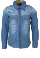 Cool Quotient Blue Casual Shirt