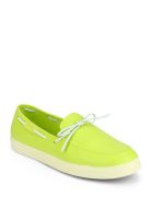 Coqui Green Loafers