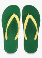 Crocs Chawaii Green Flip Flops