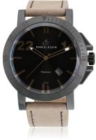 Daniel Klein Dk10340-1 Sand/Black Analog Watch