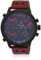 Daniel Klein Dk10368-3 Red/Black Analog Watch