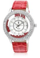 Dvine Sd 5051 Rd01 Red/White Analog Watch