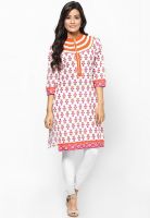 Entropy Fuchsia Printed Kurtis