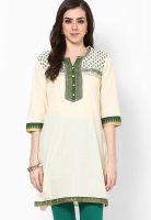 Entropy Green Solid Kurtis