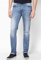 Forca By Lifestyle Light Blue Slim Fit Jeans