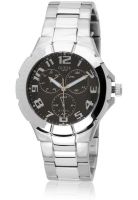 Guess Rush I90199G3 Silver / Black Analog Watch