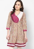 Jaipur Kurti Green Printed Kurtis