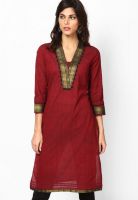 Kurti'S Red Embellished Kurtis