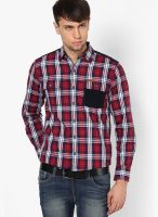 Lee Red Casual Shirt