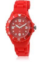 Maxima 31002Ppln Red Analog Watch