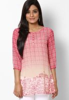 People Pink Printed Kurtis