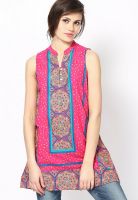 People Pink Printed Kurtis