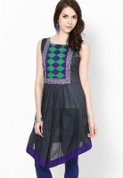 Peppertree Grey Printed Kurtis