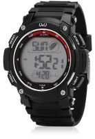 Q&Q M119J004Y Black/Grey Digital Watch