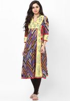 Rain & Rainbow Blue Printed Kurtas