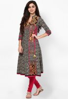 Rain & Rainbow Brown Printed Kurtas