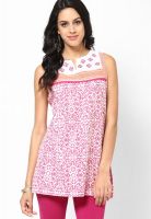 Rangriti Pink Printed Kurtis