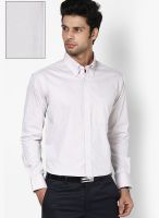 Raymond Beige Formal Shirt (Contemporary Fit)