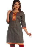Salwar Studio Green Printed Kurtis