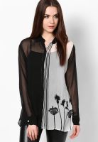 Satya Paul Black Printed Kurtis