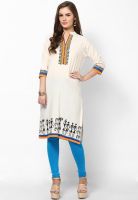 Shree Beige Printed Kurta