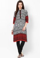 Shree Black Printed Kurta