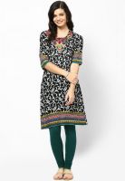 Shree Black Printed Kurta