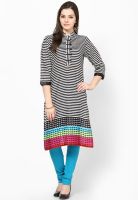 Shree Black Printed Kurtis