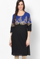 Shree Black Solid Kurtis