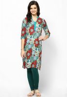 Shree Blue Printed Kurta