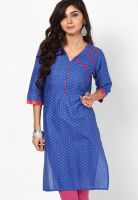 Shree Blue Printed Kurta