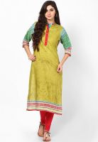 Shree Green Printed Kurta