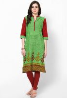 Shree Green Printed Kurta