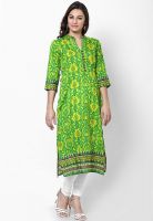 Shree Green Printed Kurta