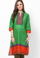 Shree Green Printed Kurta