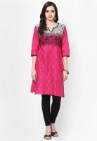 Shree Pink Printed Kurta