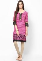 Shree Pink Printed Kurta