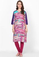 Shree Pink Printed Kurtis