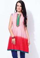 Shree Pink Printed Kurtis