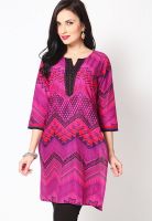 Shree Pink Printed Kurtis