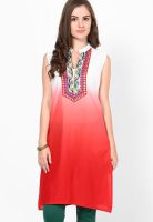 Shree Pink Solid Kurtis