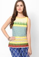 Shree Yellow Printed Kurtis