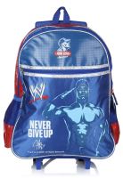 Simba 18 Inches The Champ Blue School Bag-Trolley