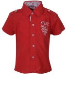 Spark Red Casual Shirt