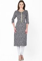 Vani Black Printed Kurtis